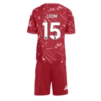 Liverpool Giovanni Leoni #15 Hemmatröja Barn 2026-27 Kortärmad (+ Korta byxor)